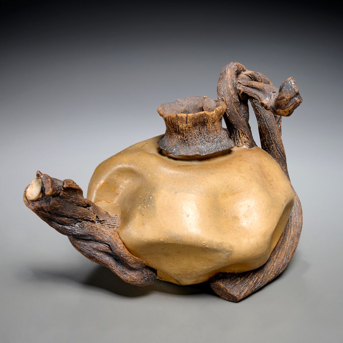 Ragnar Naess, ceramic teapot, 1986 (1 of 8)