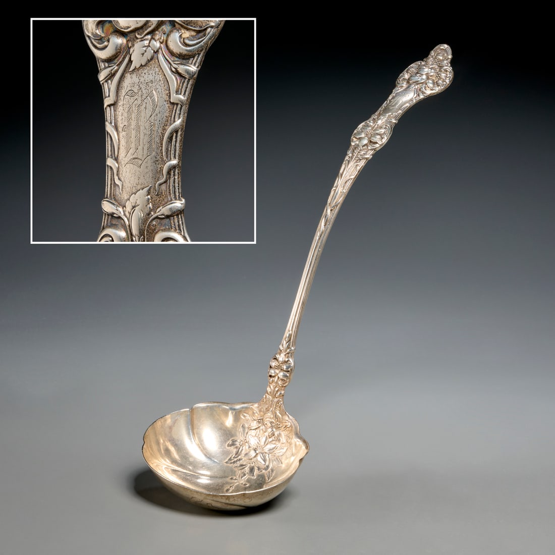 Alvin "Old Orange Blossom" sterling soup ladle (1 of 7)