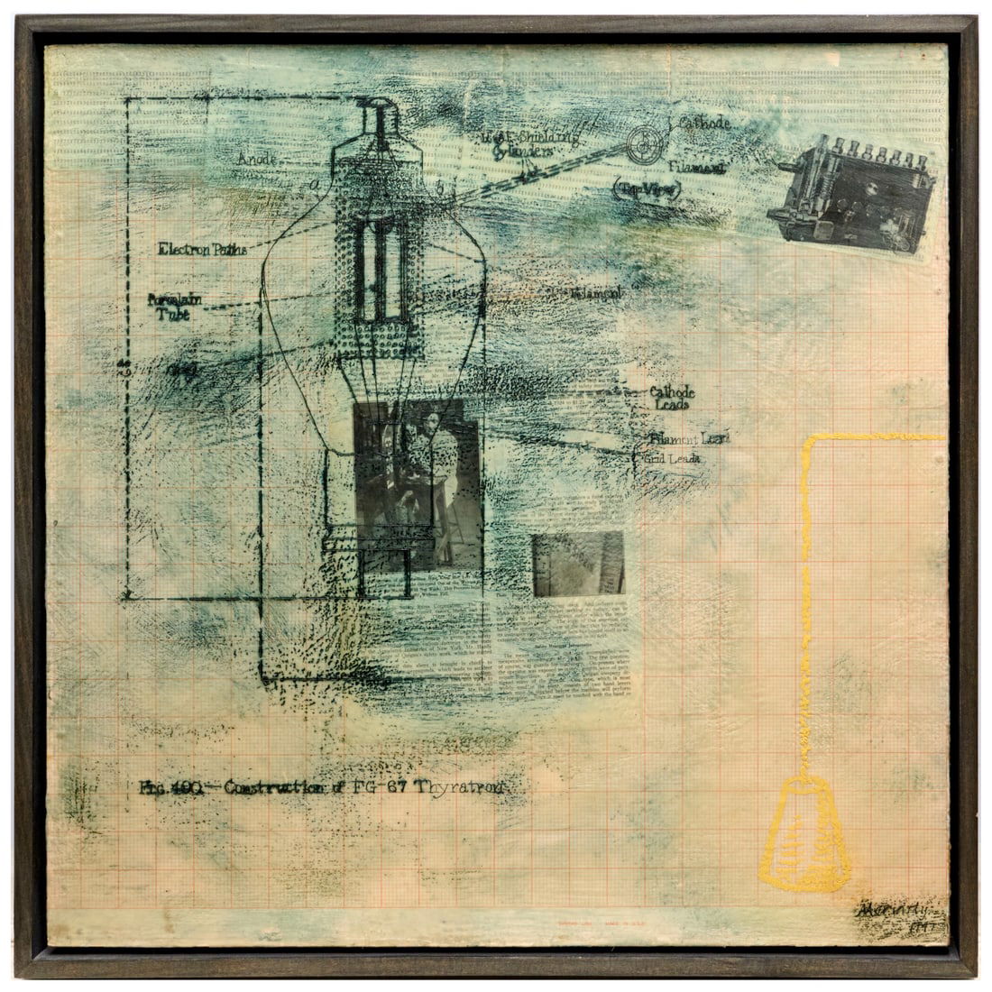 Modern School, mixed media on Masonite, 1997 (1 of 6)