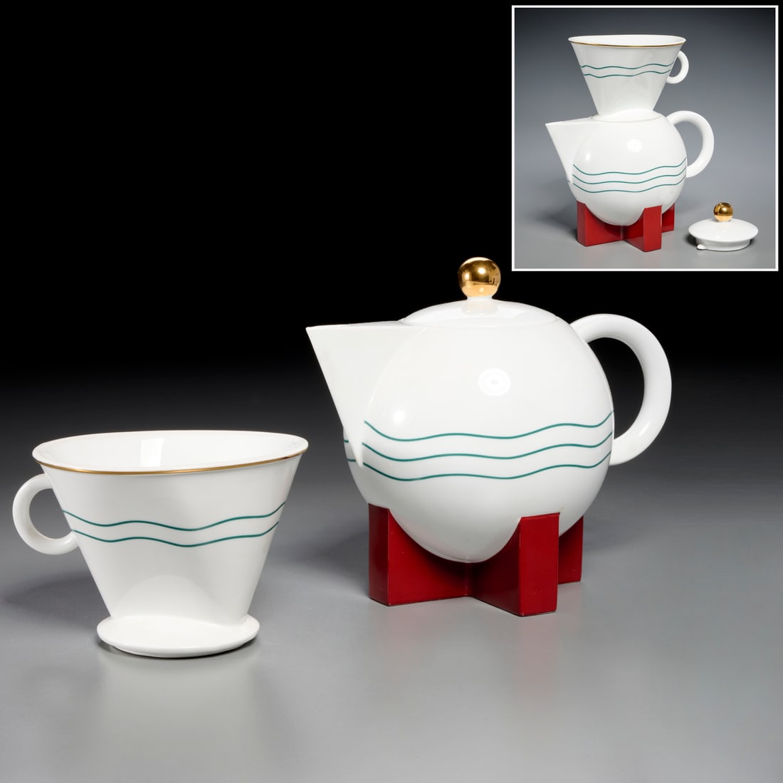 Michael Graves for Swid Powell, coffee set (1 of 9)