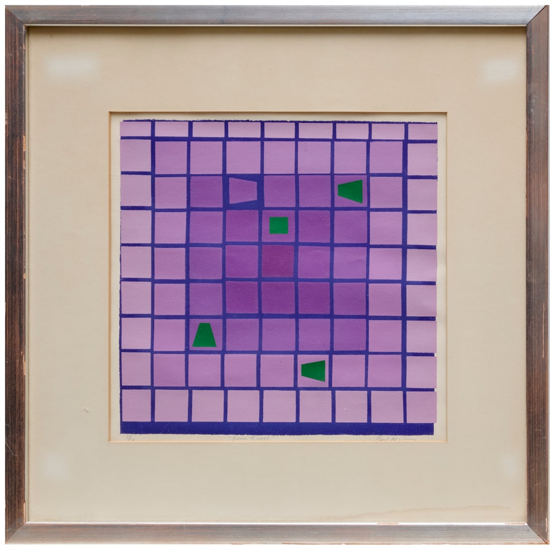 Paul M. Levy, signed screenprint (1 of 6)