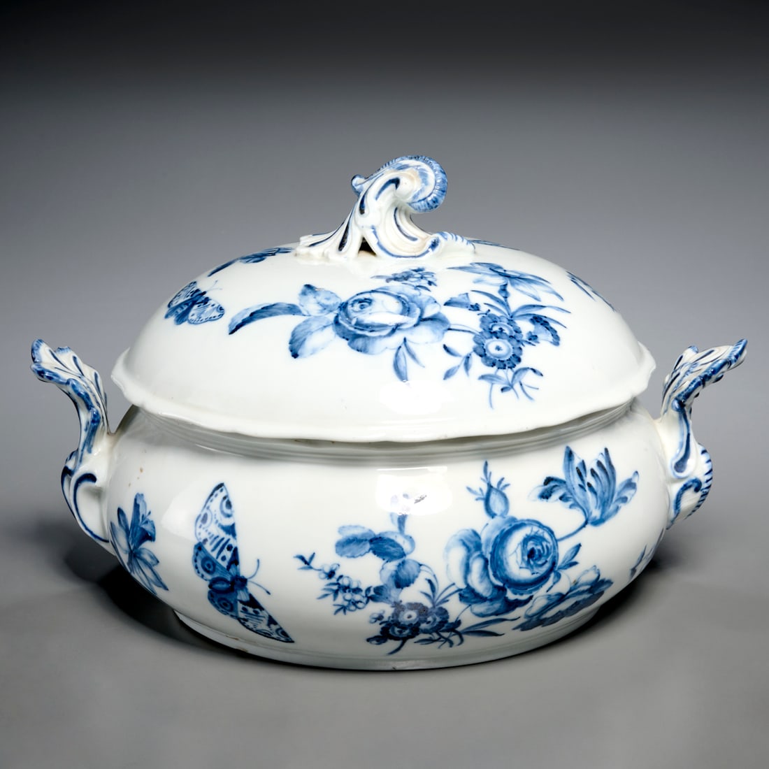 Antique Meissen style porcelain tureen (1 of 9)