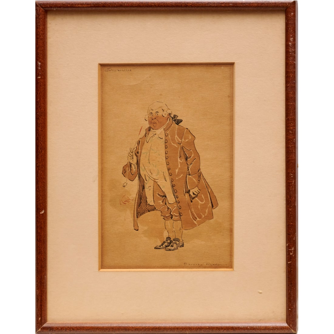 Joseph Clayton Clarke, watercolor illustration (1 of 7)