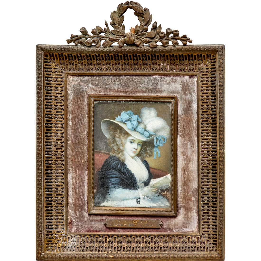 George Engleheart (after), miniature portrait (1 of 6)