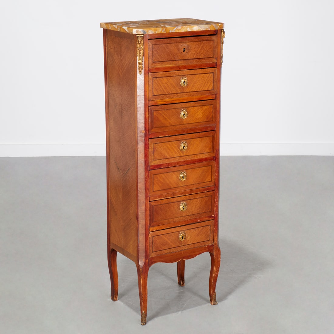 Louis XV style ormolu mounted semanier (1 of 8)