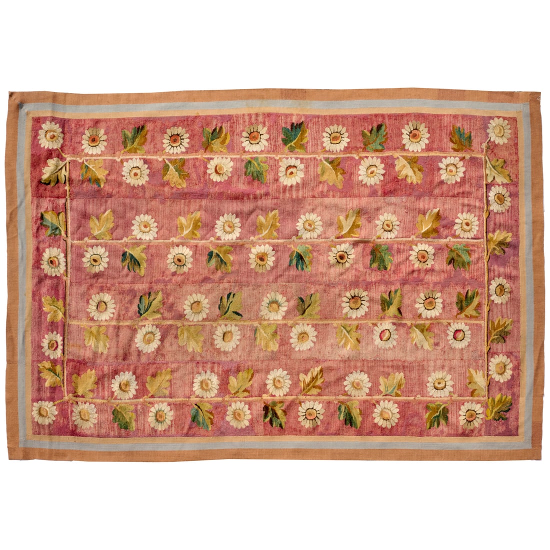 Antique European tapestry carpet (1 of 9)