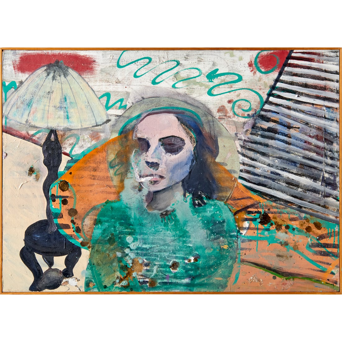 Victoria Wulff, oil on canvas, 1984 (1 of 7)