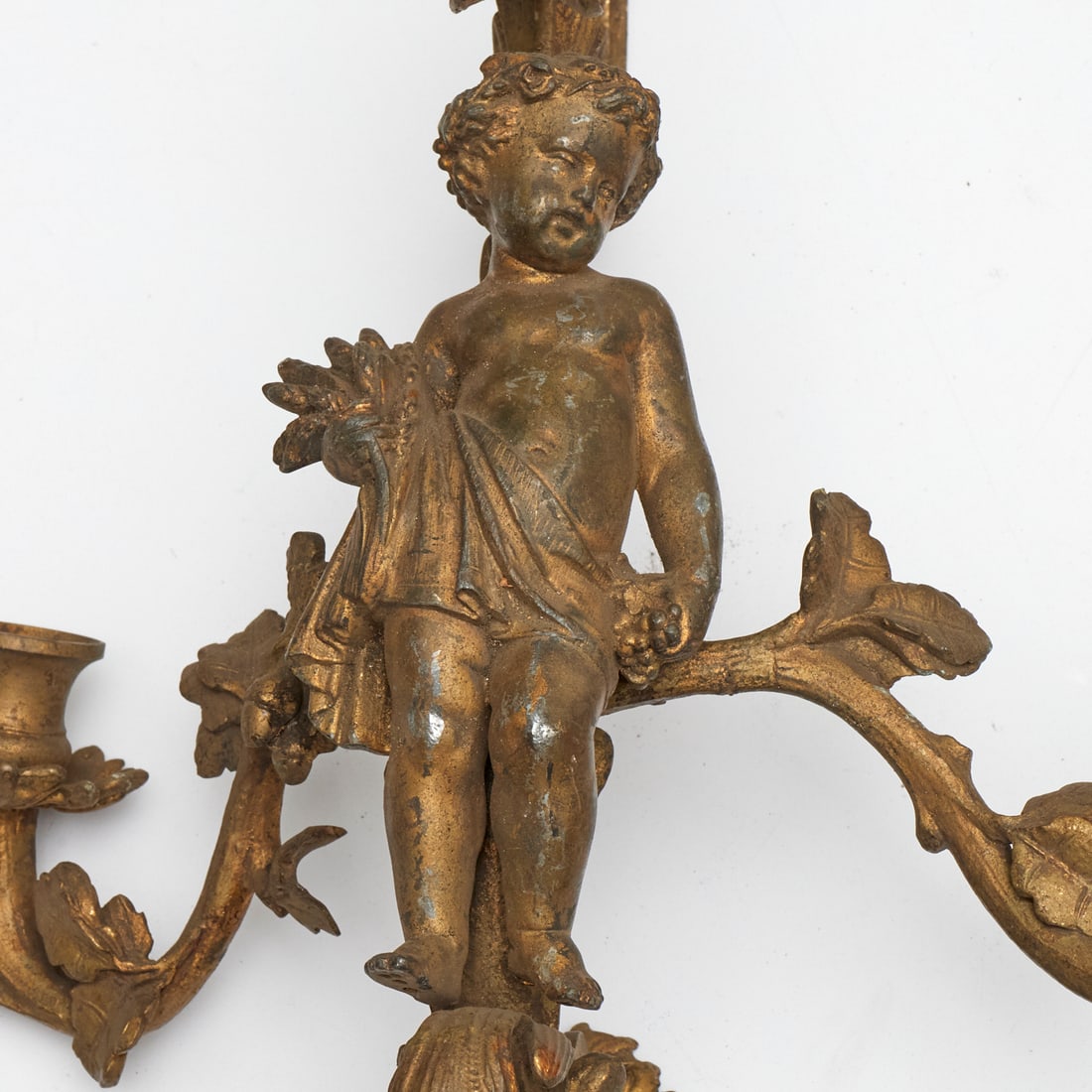 Metalware: architectural & sconce elements - 2