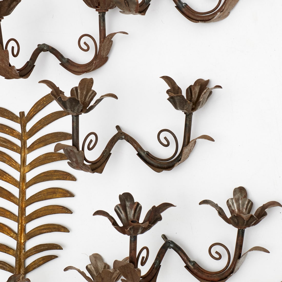 Metalware: floral lighting elements - 2