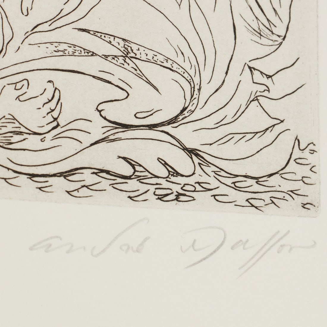 Andre Masson, signed etching - 3