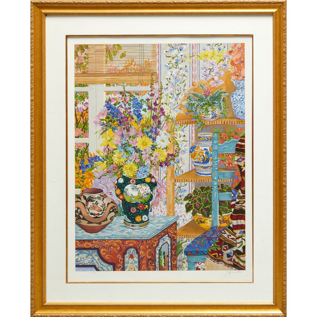 John Powell, large format serigraph, signed - 2