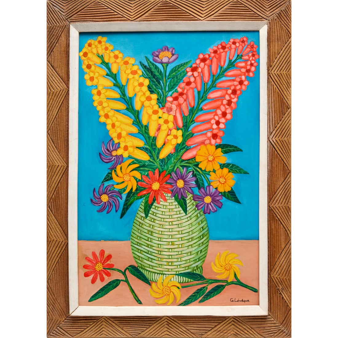 Gabriel Leveque, oil on Masonite (1 of 5)