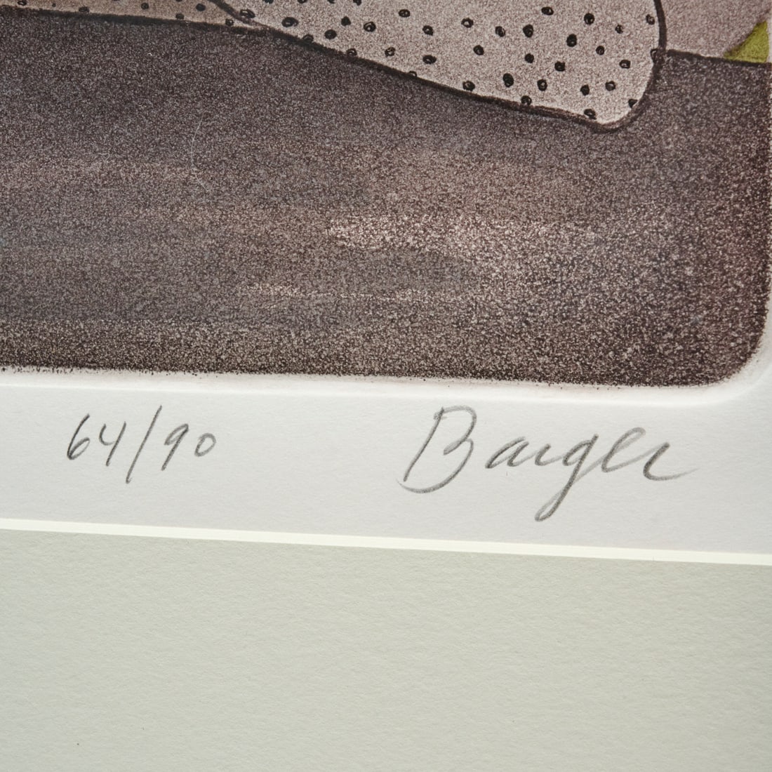 Peter Barger, color etching - 5