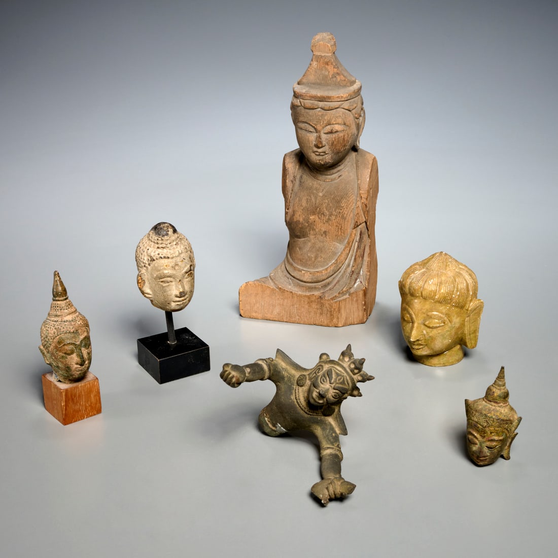 Buddhist and Hindu carvings and artifacts (1 of 8)
