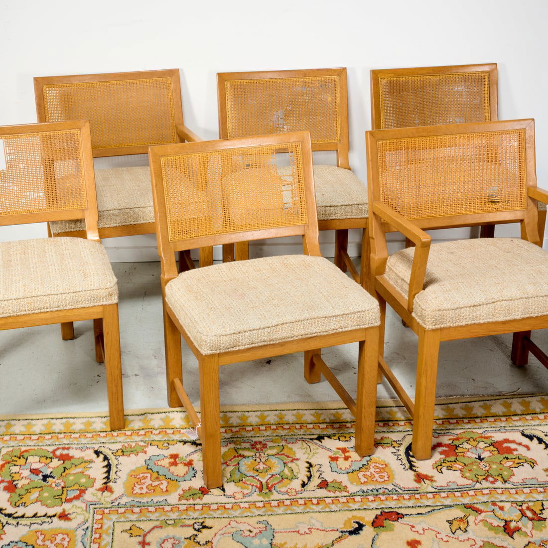Samuel Marx (manner), set (6) dining chairs (1 of 8)