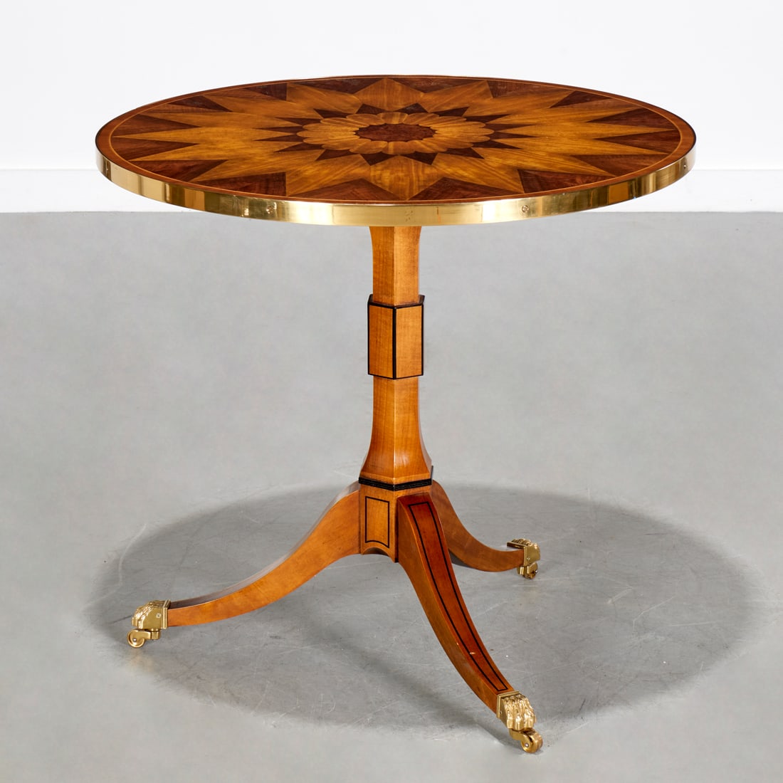 Baker Stately Homes Georgian marquetry table (1 of 9)