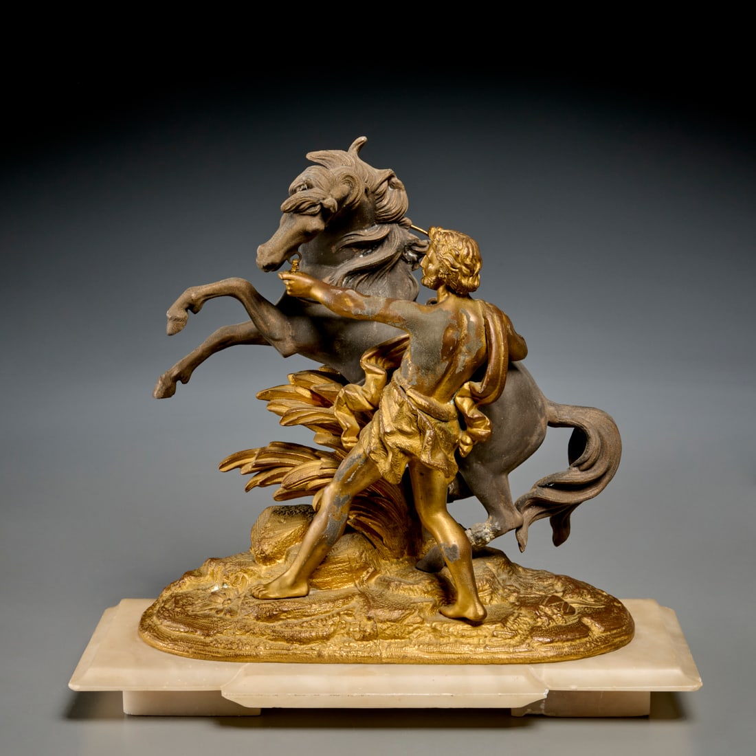 Phillipe Mourey, figural group after Coustou (1 of 7)