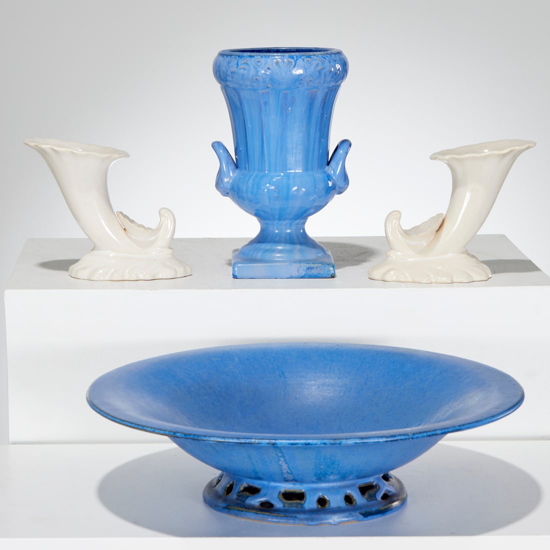 Fulper Art Deco pottery group (1 of 7)