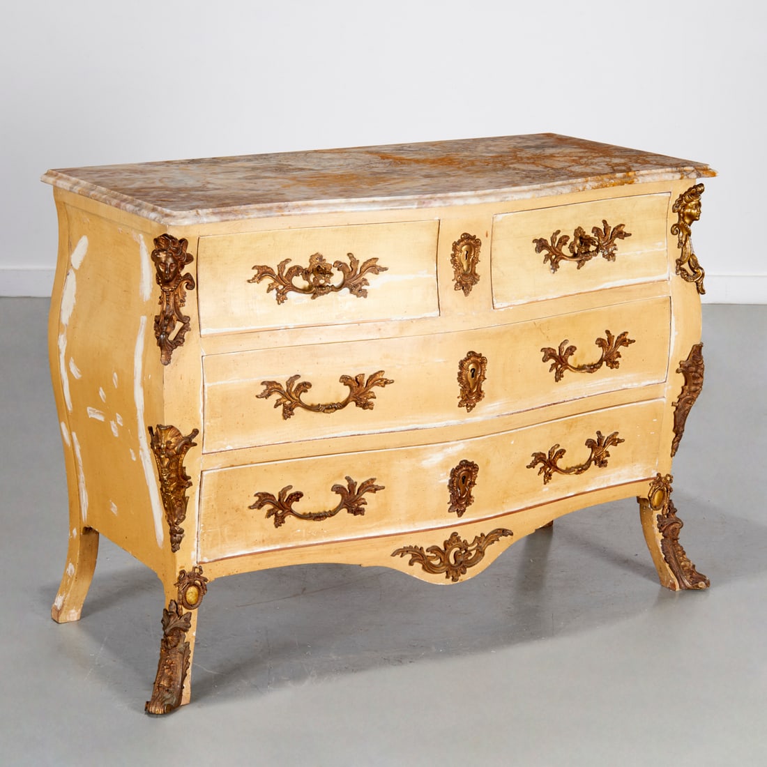 Louis XV style ormolu mounted lacquer commode (1 of 9)