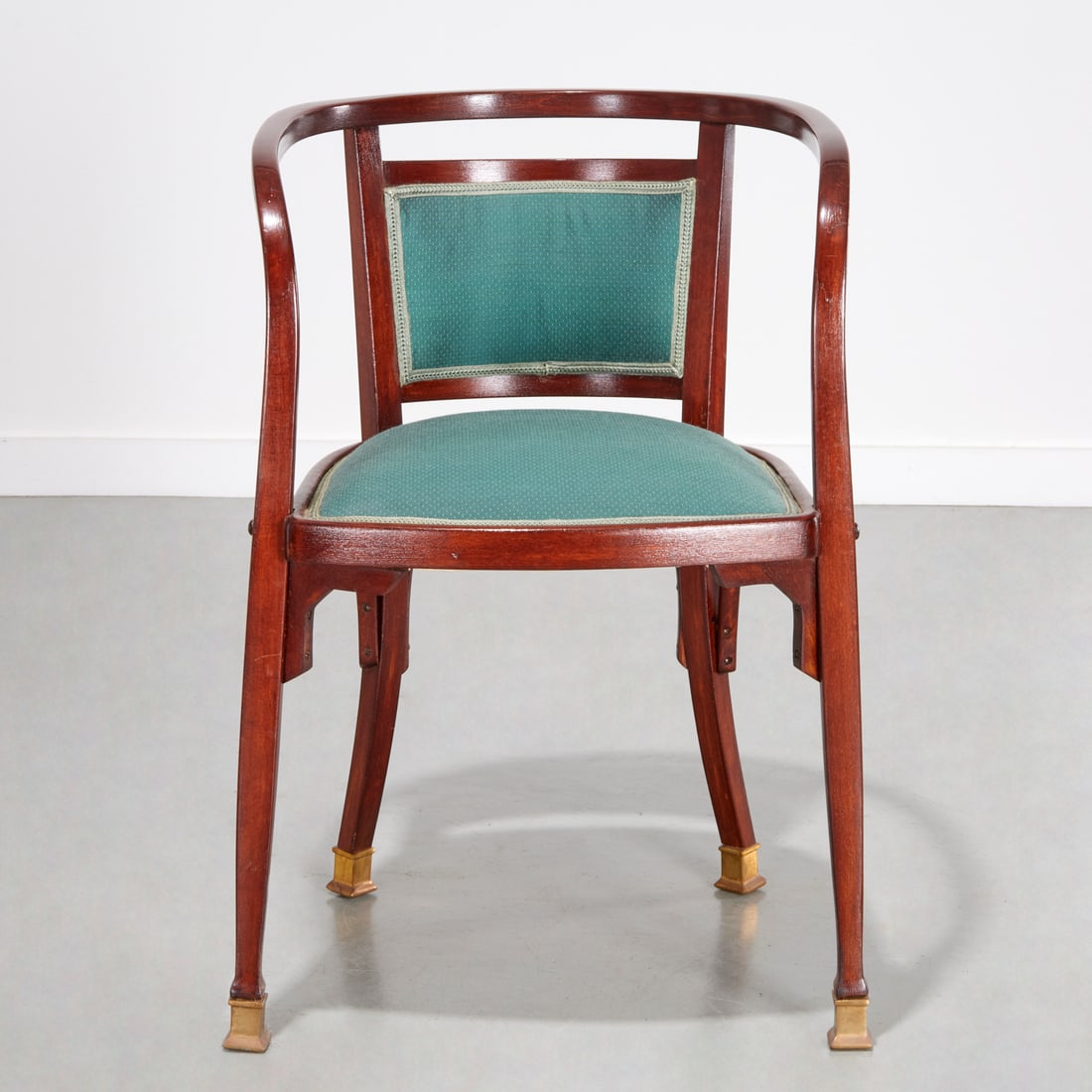 Gustav Siegel, beechwood chair, c. 1900 (1 of 7)