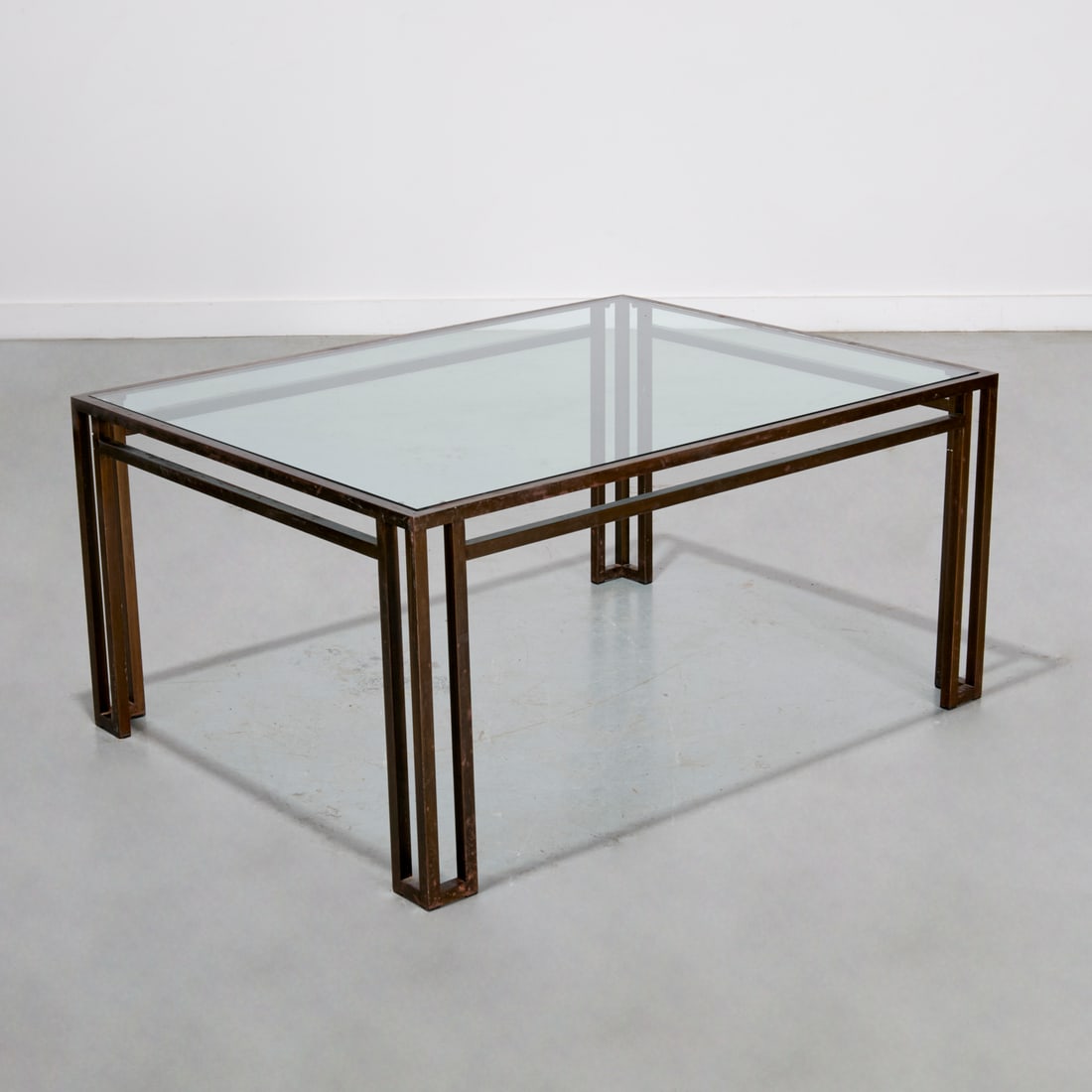 Billy Baldwin style bronze cocktail table (1 of 5)