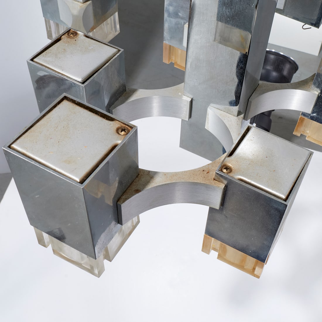 Gaetano Sciolari (attrib), cubic chandelier - 3