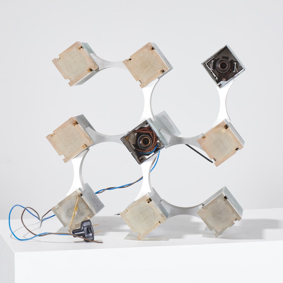 Gaetano Sciolari (attrib), cubic chandelier - 7