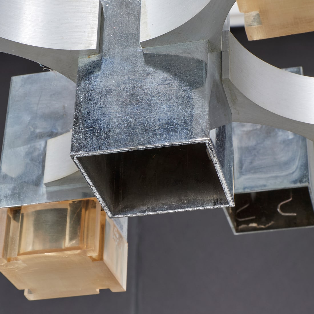 Gaetano Sciolari (attrib), cubic chandelier - 8