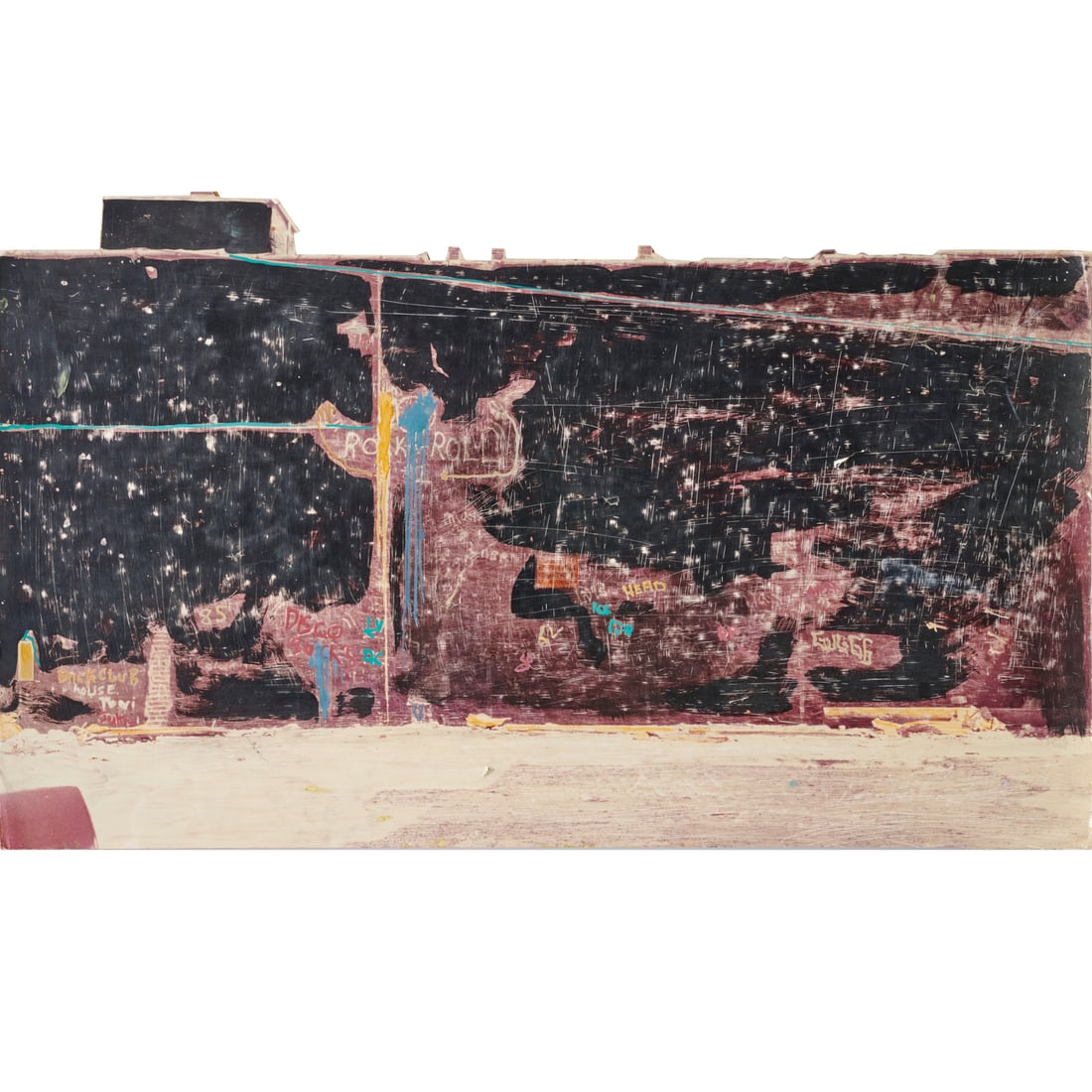 Franc Palaia, mixed media on masonite, 1981-85 (1 of 7)