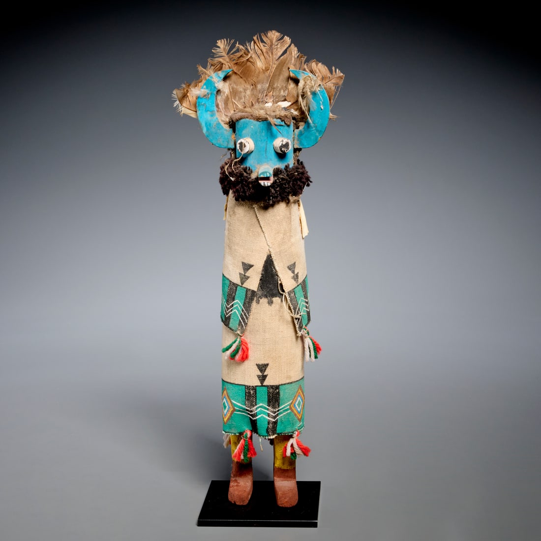 Hopi Peoples, large antique "Shalako" kachina (1 of 6)