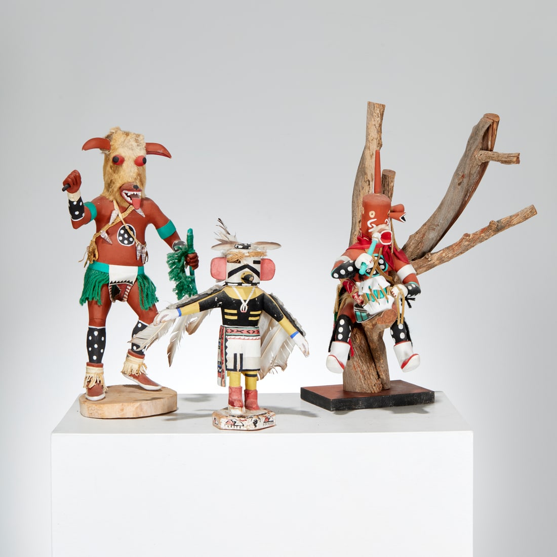 Group (3) Kachina dolls (1 of 6)