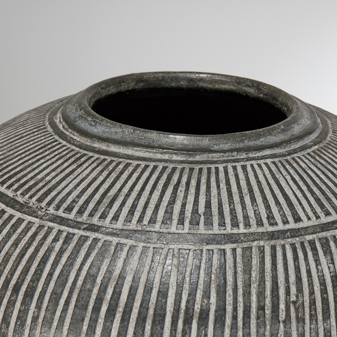 (2) Large blackware vessels - 3