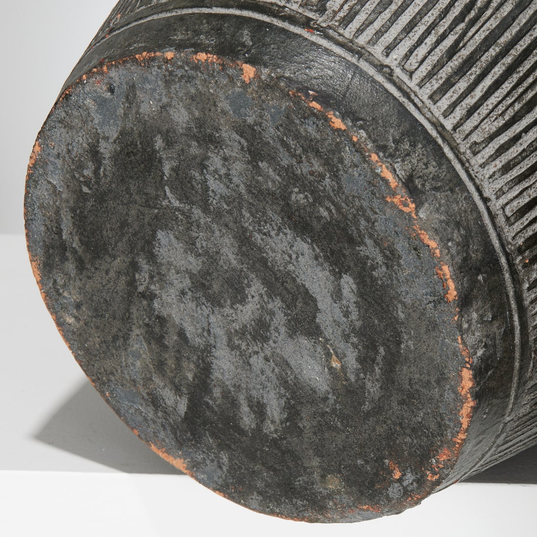 (2) Large blackware vessels - 6