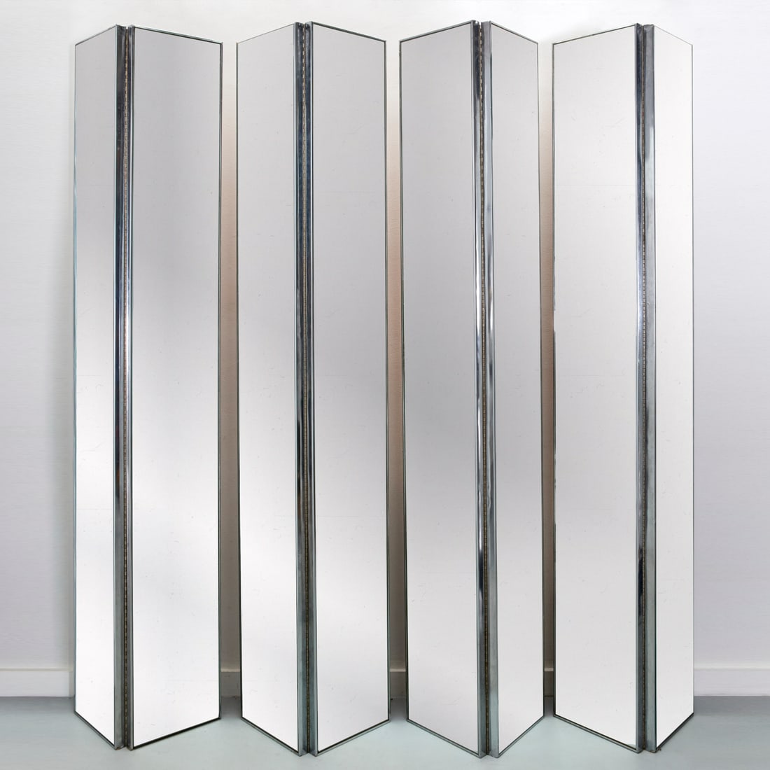 Maison Jansen (style) mirrored glass screen (1 of 7)