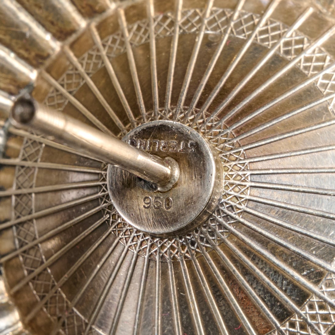 Group (6) silver tableware novelties - 7