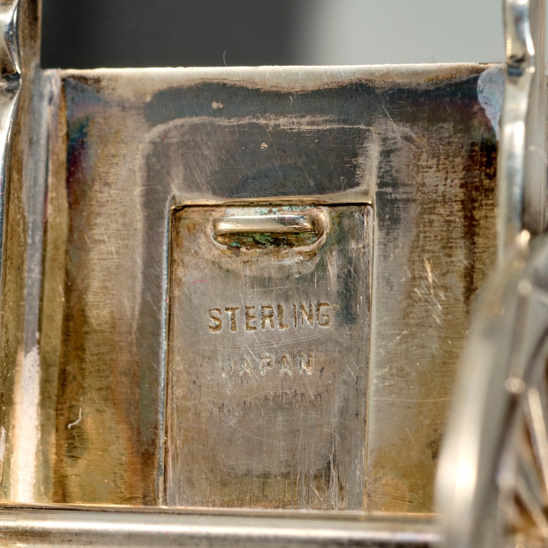 Group (6) silver tableware novelties - 9