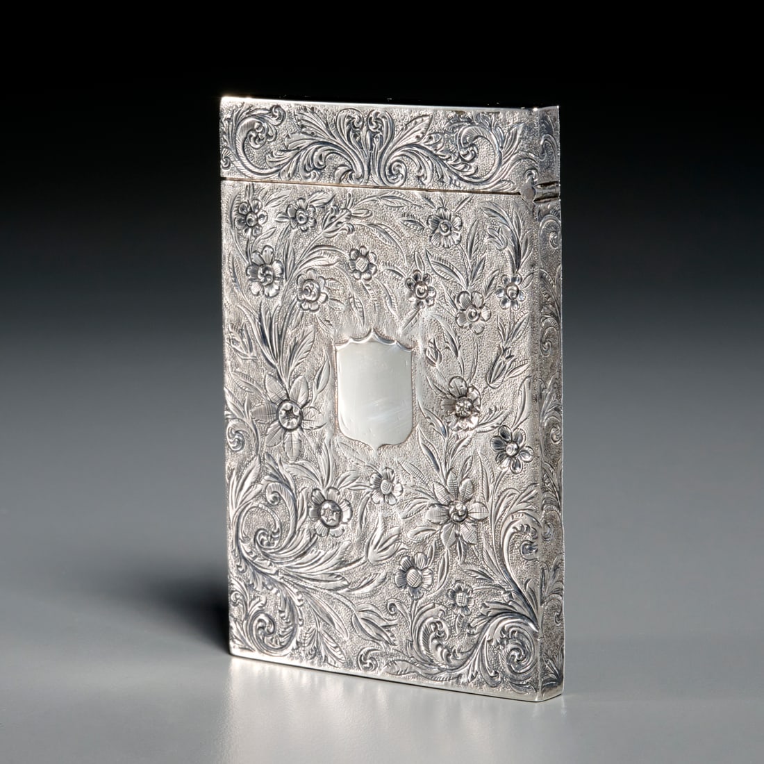 William IV sterling silver card case (1 of 4)