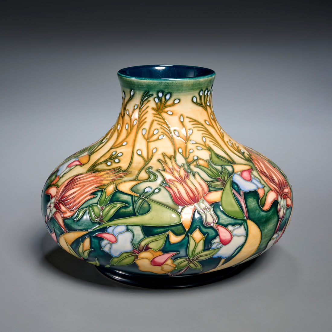 Moorcroft pottery "Prairie Summer" vase (1 of 8)