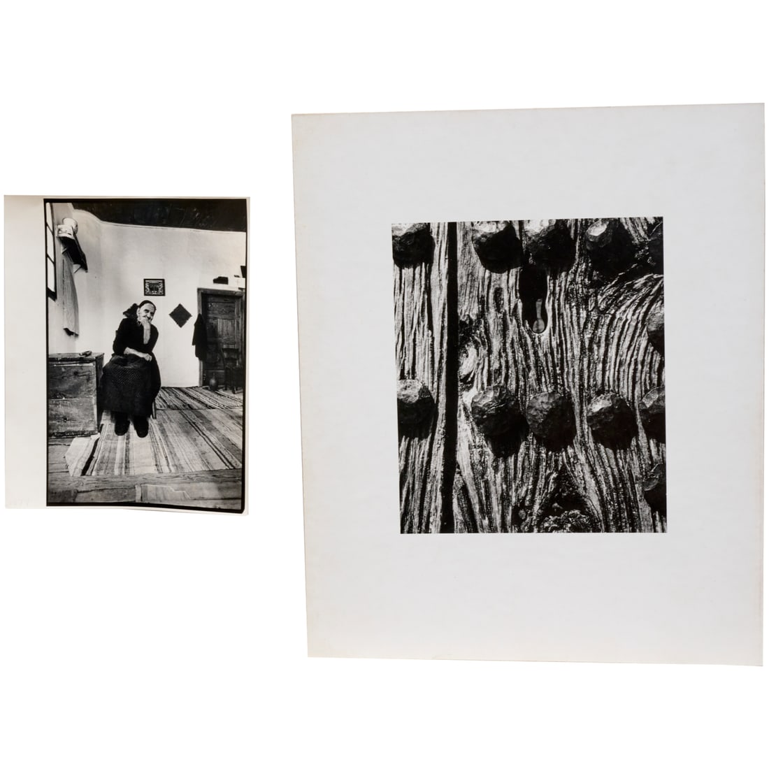 John Veltri, (2) gelatin silver prints (1 of 8)