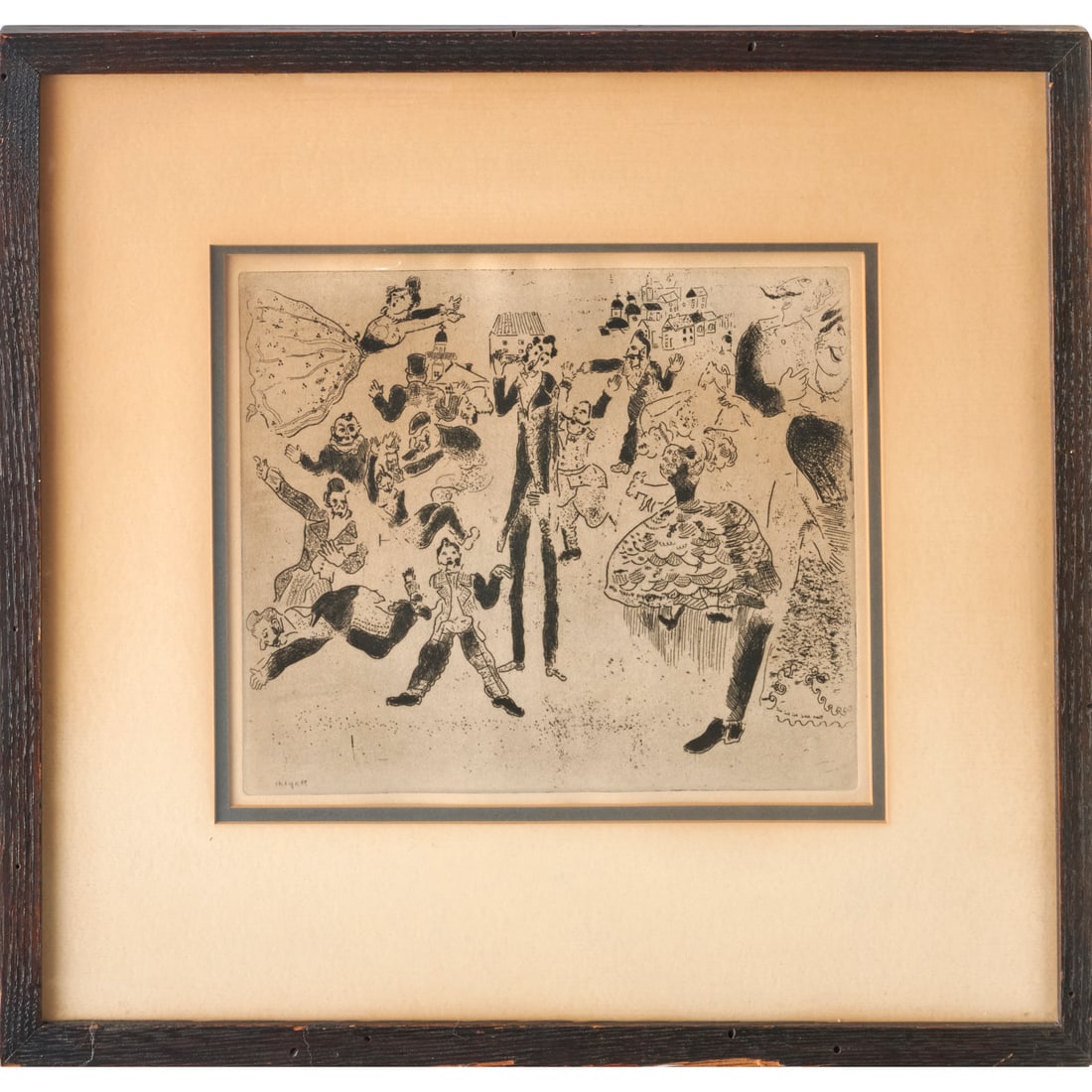 Marc Chagall, etching, c. 1923 (1 of 7)