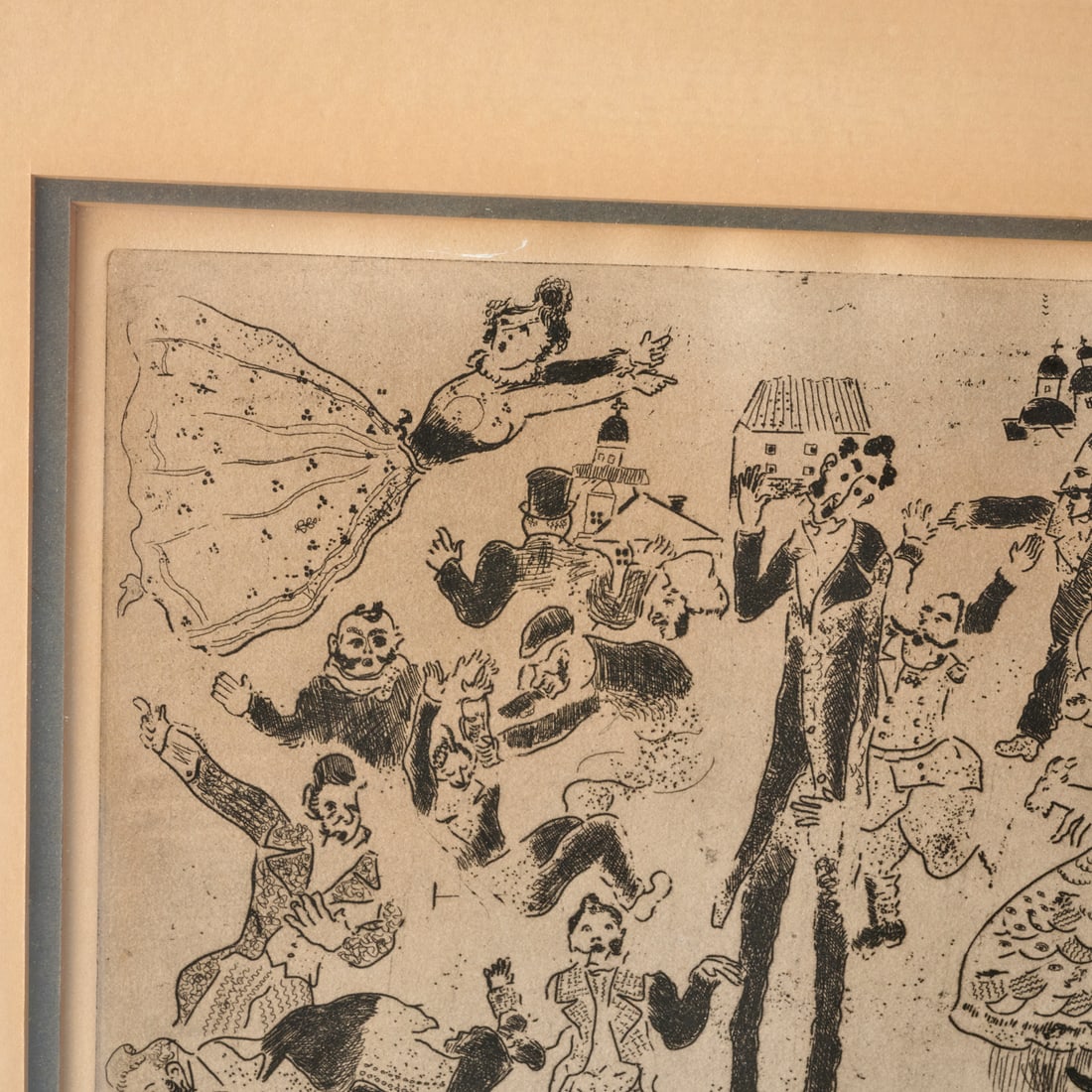 Marc Chagall, etching, c. 1923 - 3