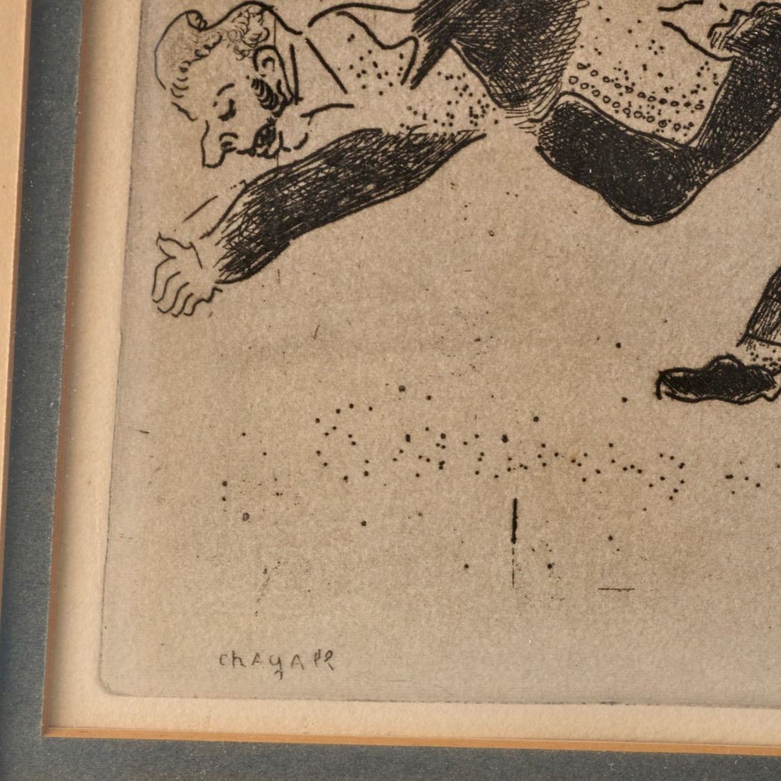 Marc Chagall, etching, c. 1923 - 4