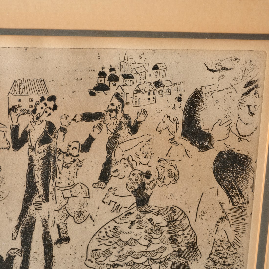 Marc Chagall, etching, c. 1923 - 5