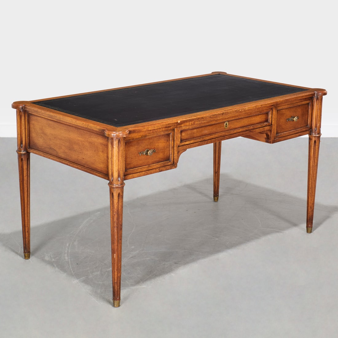 Louis XVI style bureau plat (1 of 6)