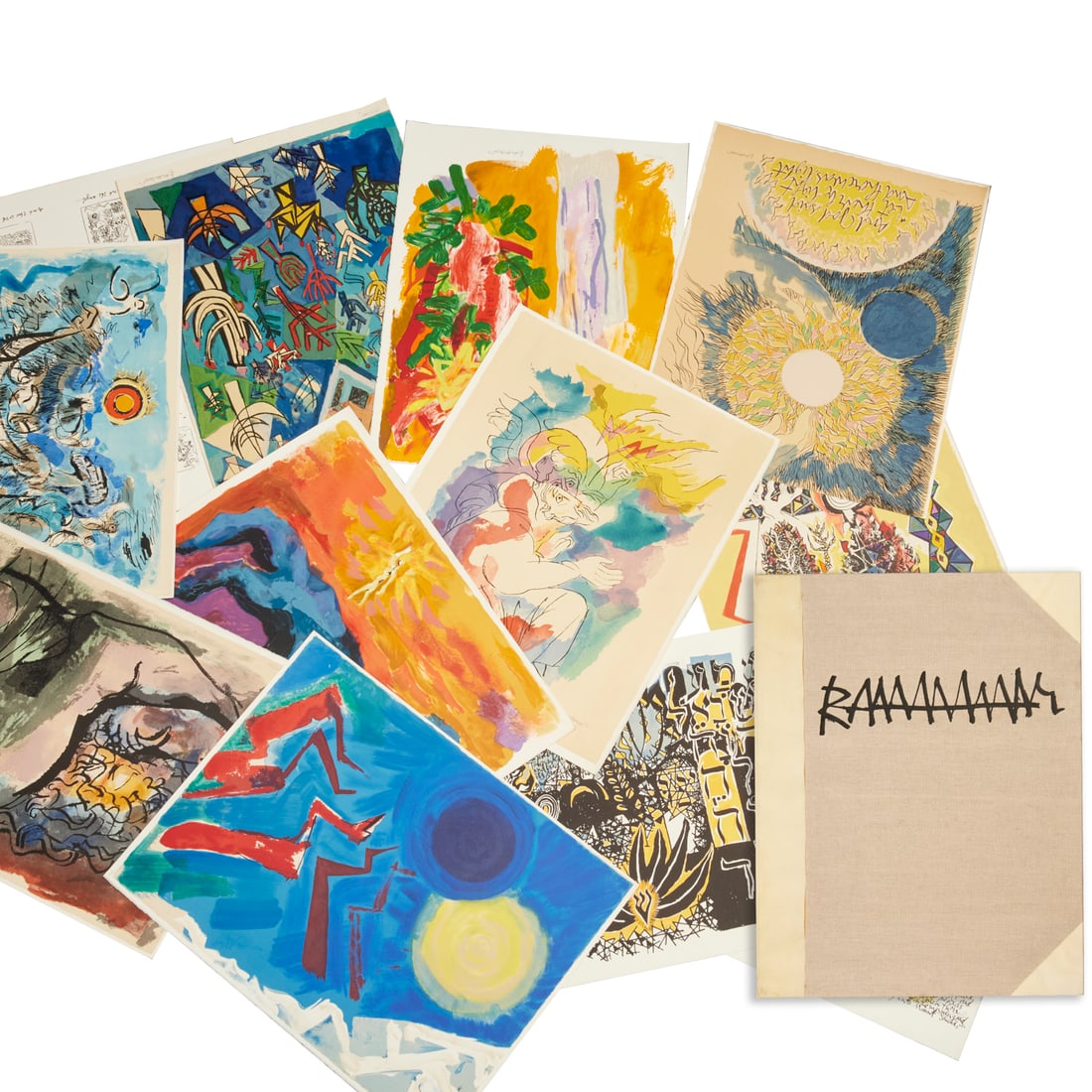 Abraham Rattner, "In the Beginning..." portfolio (1 of 7)