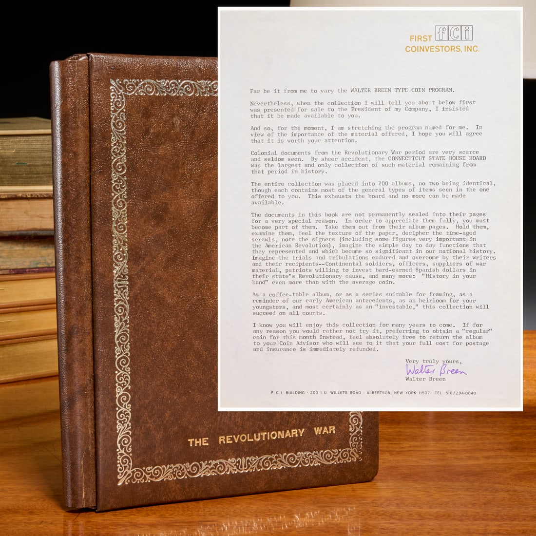 Walter Breen, Revolutionary War document portfolio (1 of 6)