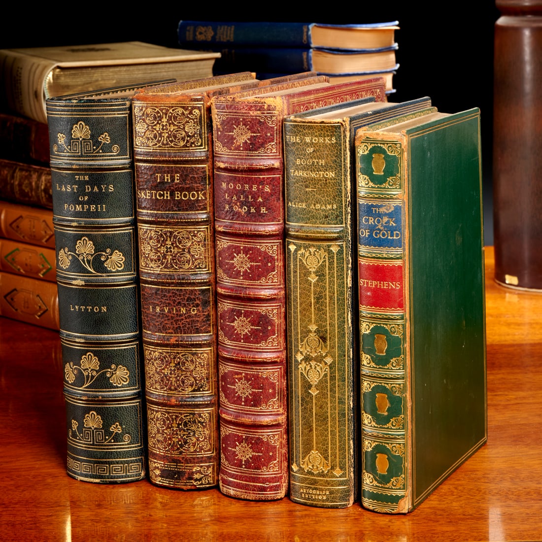 [Fine Binding] (5) vols., incl Bayntun (1 of 8)