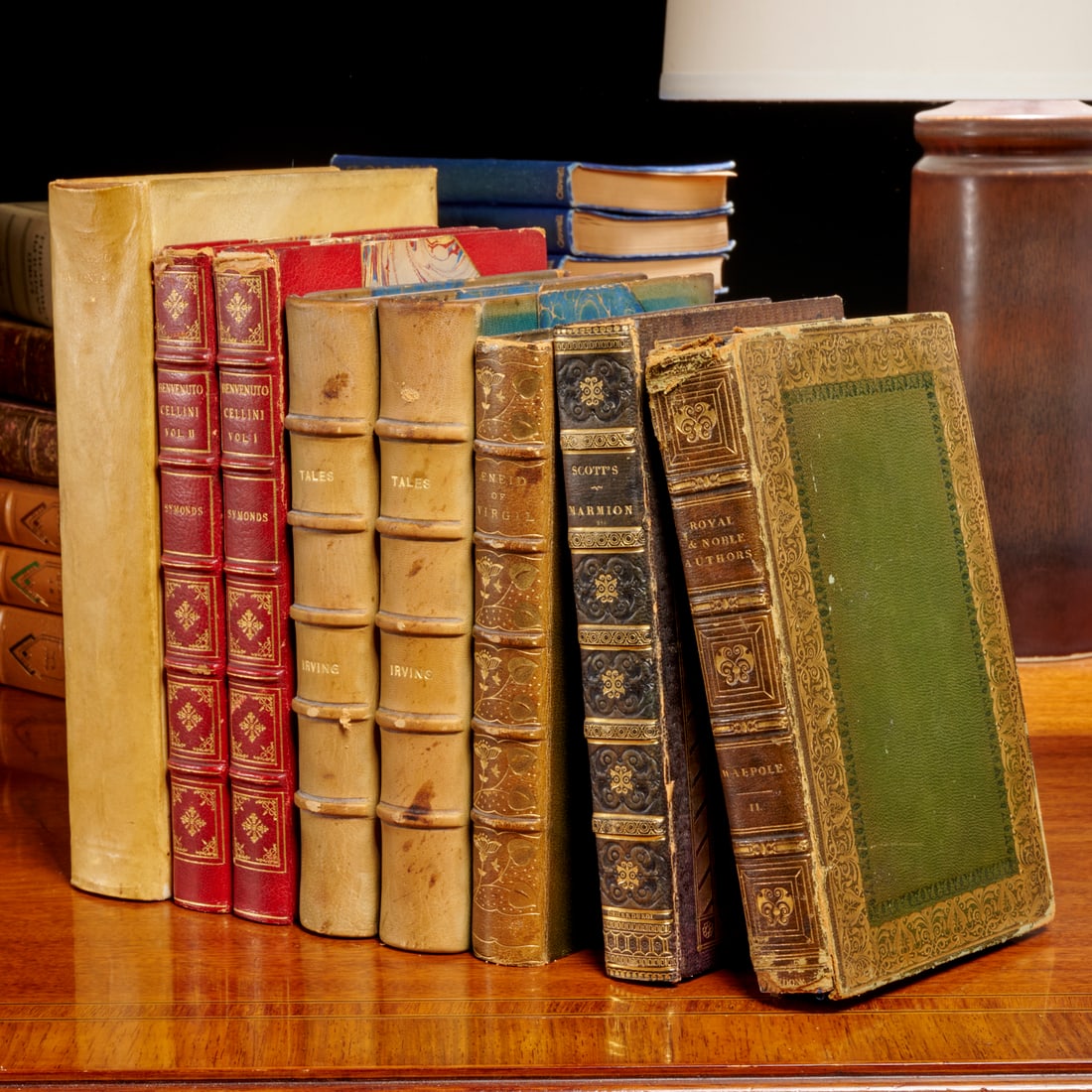 (8) Vols leatherbound literature, 19th/20th c. (1 of 9)