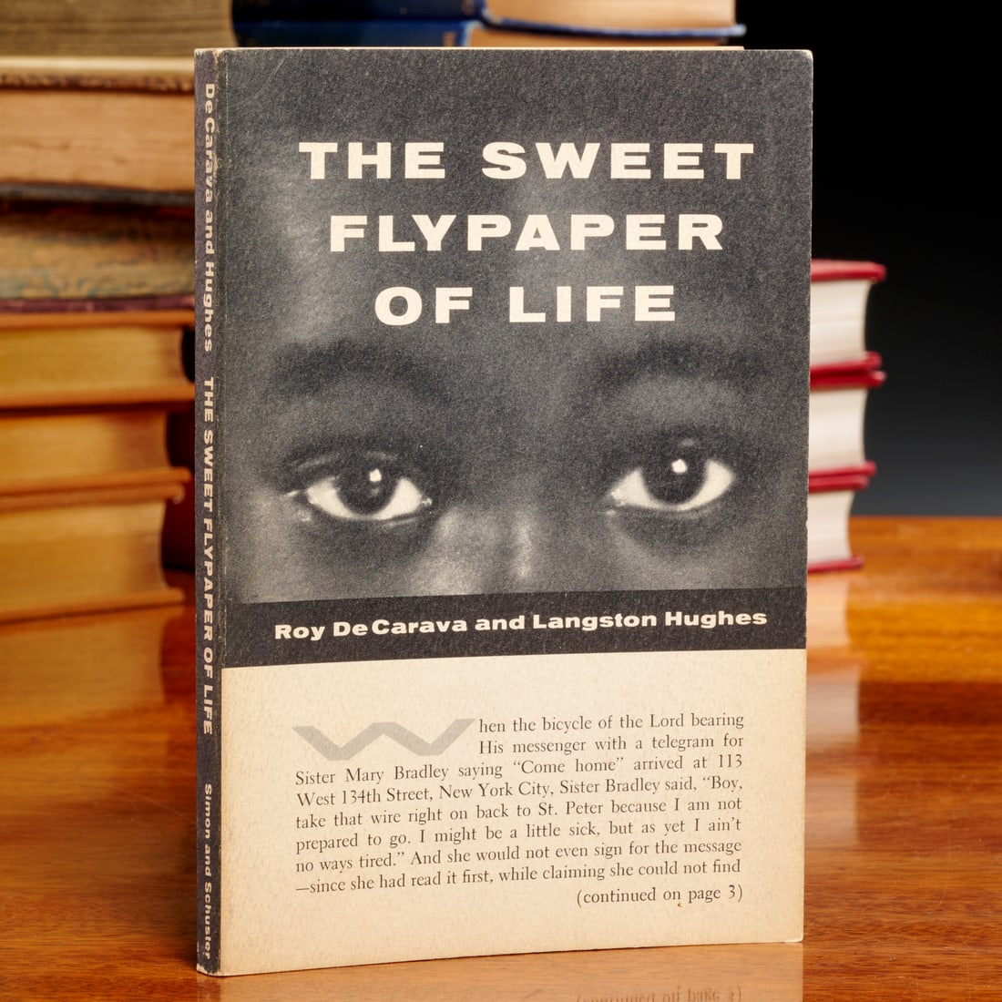 Langston Hughes, The Sweet Flypaper of Life, 1955 (1 of 5)