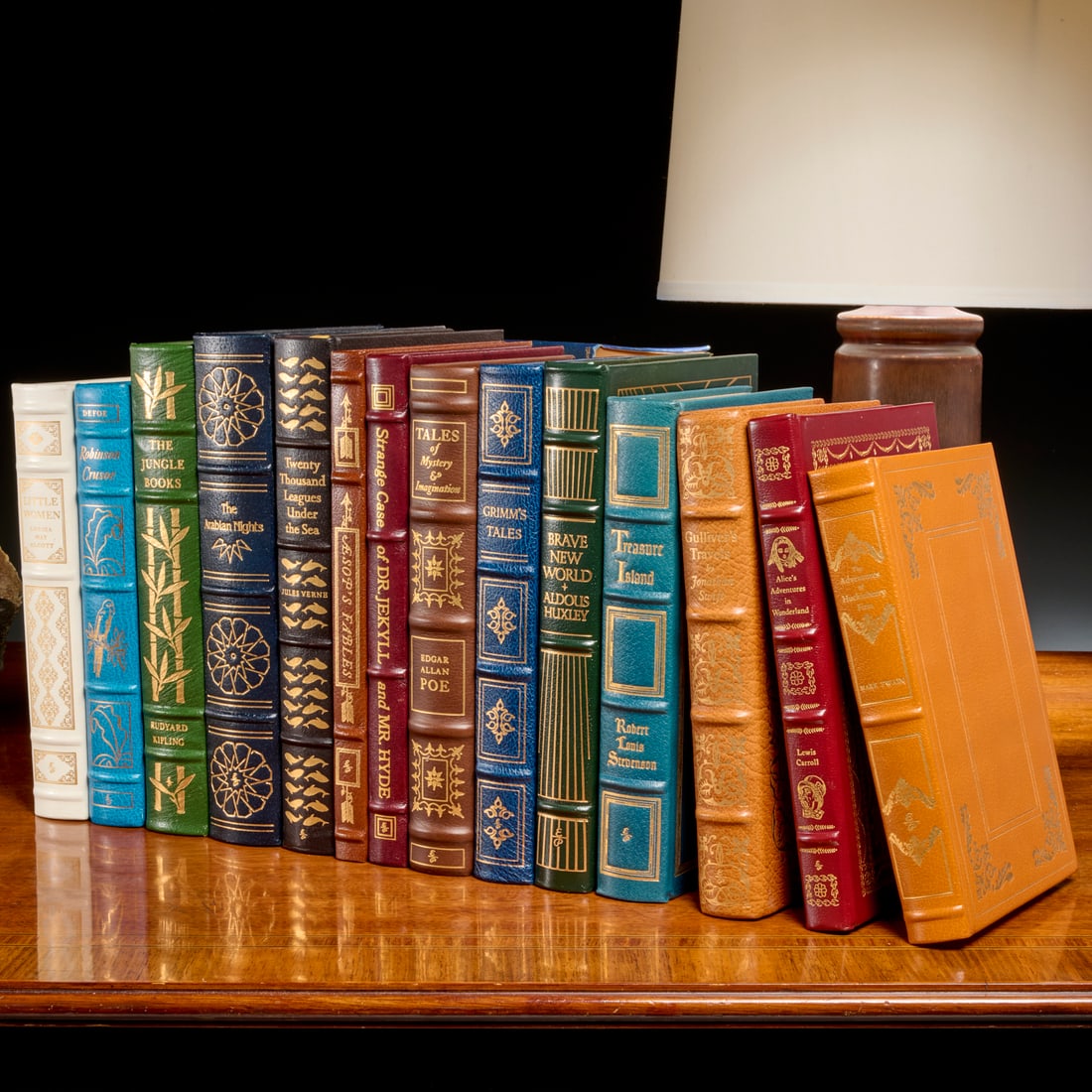 Easton Press, (14) Greatest Books Ever Written: Easton Press, (14) Greatest Books Ever Written, Children's Classics, Fantasy, Science Fiction & Horror, incl. The Arabian Nights, Aesop's Fables, The Jungle Books, Twenty Thousand Leagues Under the Se